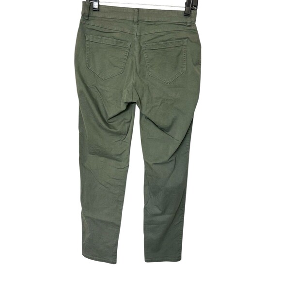 Orvis Women's Size 4  All-Day Stretch Twill Ankle Olive Green Mid Rise Pants - Picture 5 of 8